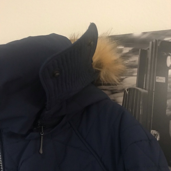 Andrew Marc Blue winter Jacket ❄️ - Picture 7 of 8